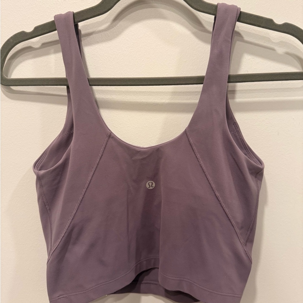 lululemon purple align tank size 6
